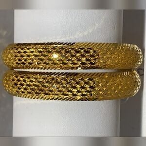 Solid 22k New Designer Bangles